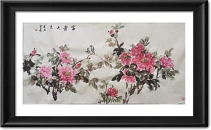 兰花 国画