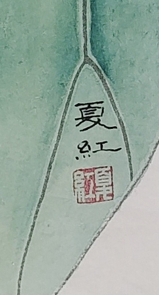 亓夏红 荷花小品