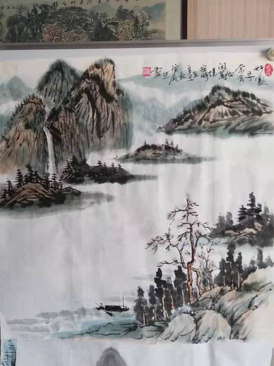 庞染 妙处寻常有，心闲万境空