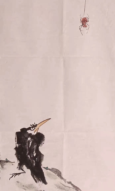 《八喜图》山东省书协、美协双会员 国家一级美术师 柳树林