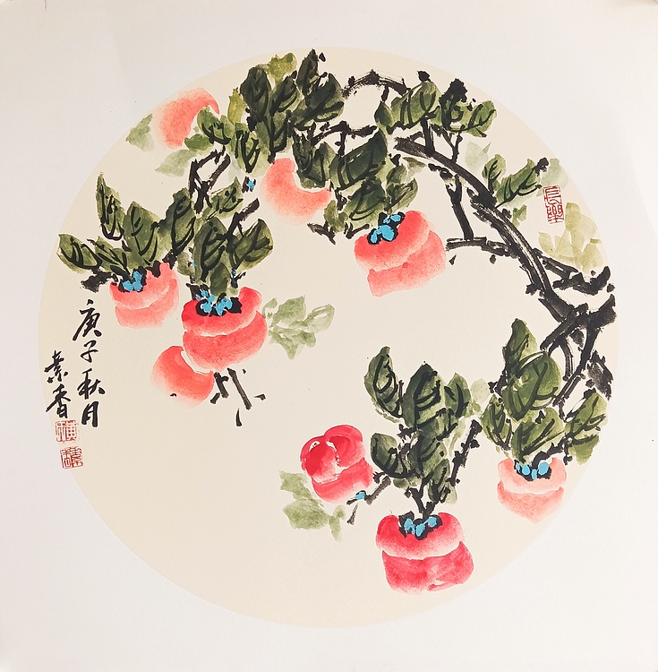 山东省美术家协会会员  黄素香 精品花鸟