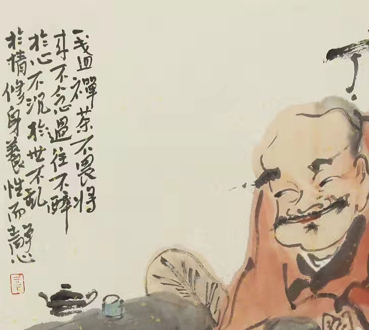 国家一级美术师 河北省美术家协会会员 王亚峰精品禅意画