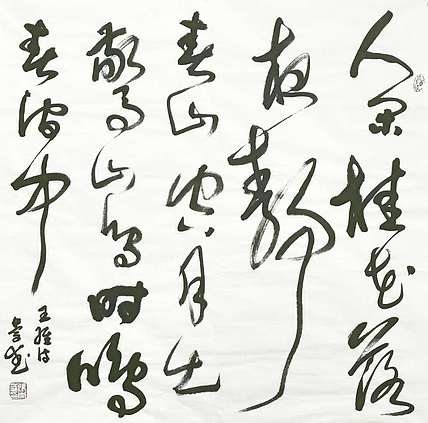 浅文 王维诗 鸟鸣涧