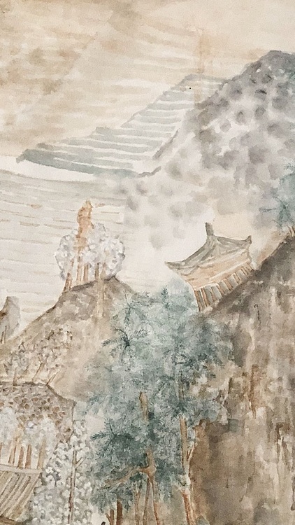 职业书画家 王蓓蕾 《且听花开》