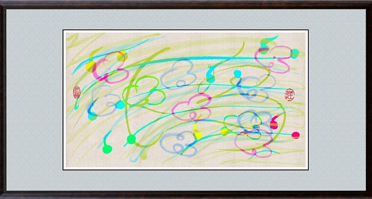 ZH ZH•数字彩画•『飞鸟』