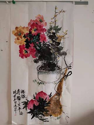 河北省美术家协会会员 冯芹 国画