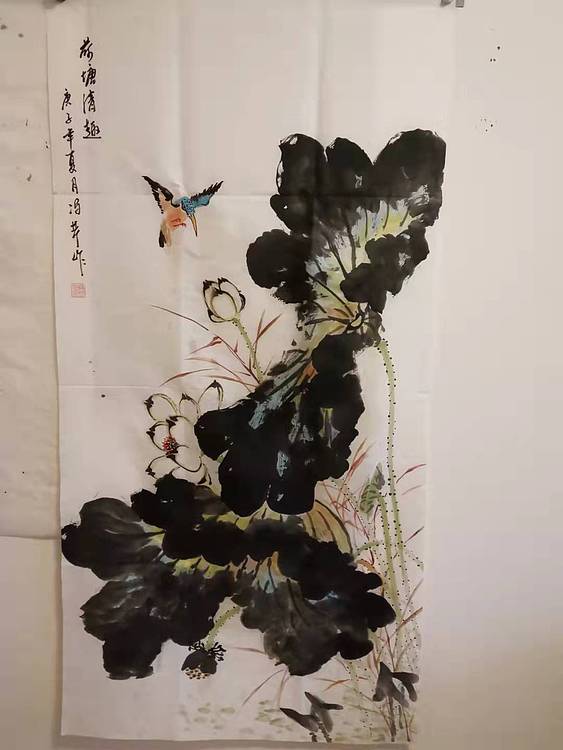 河北省美术家协会会员 冯芹 国画