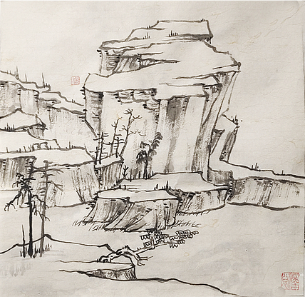 青年艺术家 湖北美协 新锐画家 李泽兑 国画作品