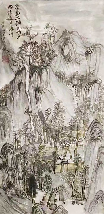 青年艺术家 湖北美协 新锐画家 李泽兑 国画作品