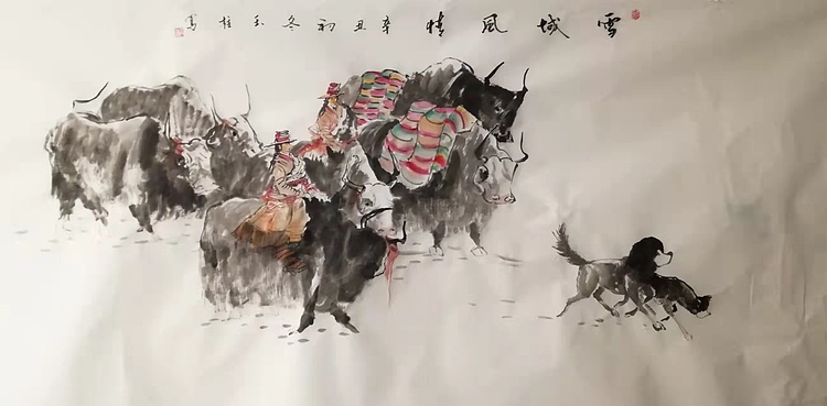 张玉柱 雪域风情