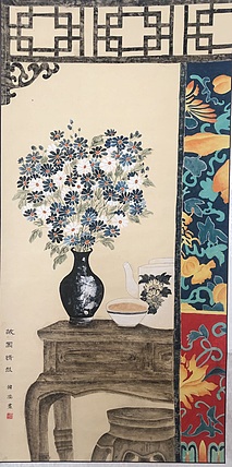 雪中寒蕊 故园情丝