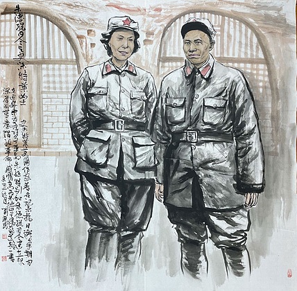 22刘虎民，刘文西工作室助研，灞桥区书协副主席