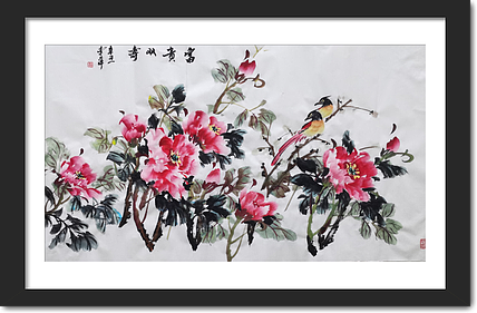 兰花 国画