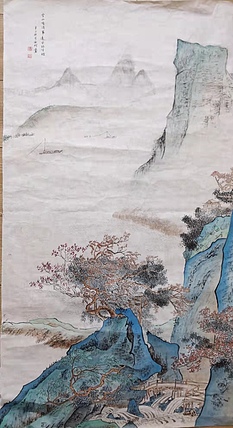 斯幽 空山晴滴翠