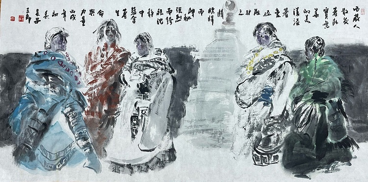 高民利，师从刘文西，王子武