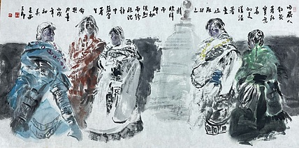 高民利，师从刘文西，王子武