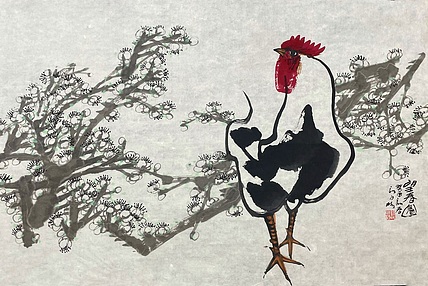 许自彬，师从方济众