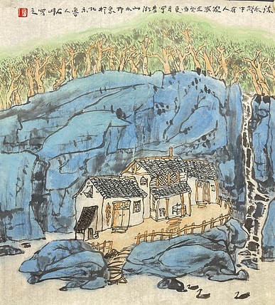 石峰，一级美术师