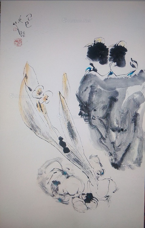 江文湛，一级美术师