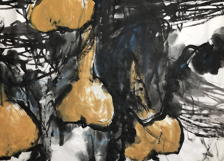 中国书画收藏家协会会员 泓靖 福禄万代