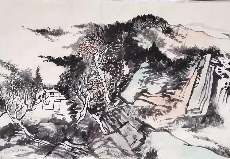 斯幽 溪山清远