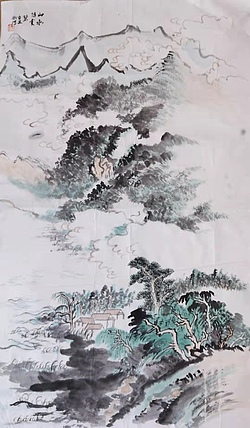 斯幽 山水小品