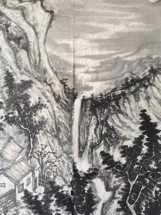 中国艺术研究院 硕士  周心宇 山静似太古