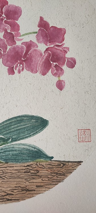 永遇乐 工笔花鸟 卡纸