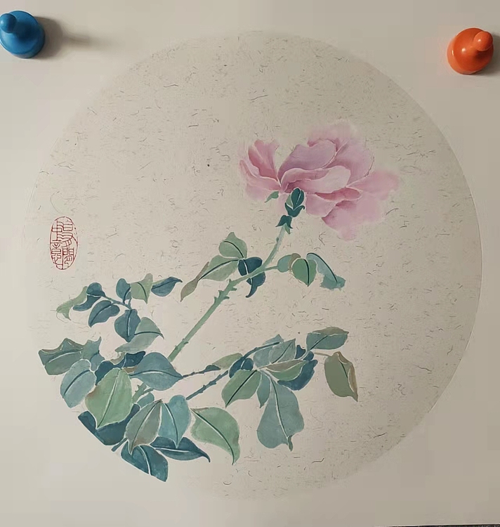 永遇乐 工笔花鸟 卡纸
