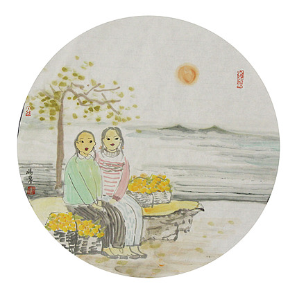 副教授，中国壁画学会会员，书画杂志秘书长 杨爱群