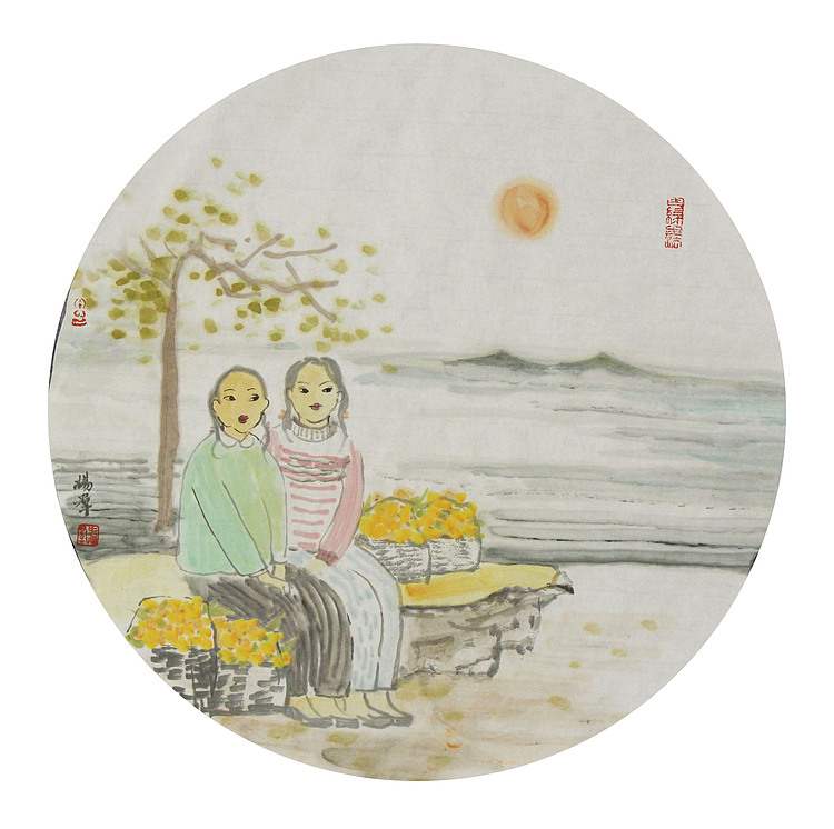 副教授，中国壁画学会会员，书画杂志秘书长 杨爱群
