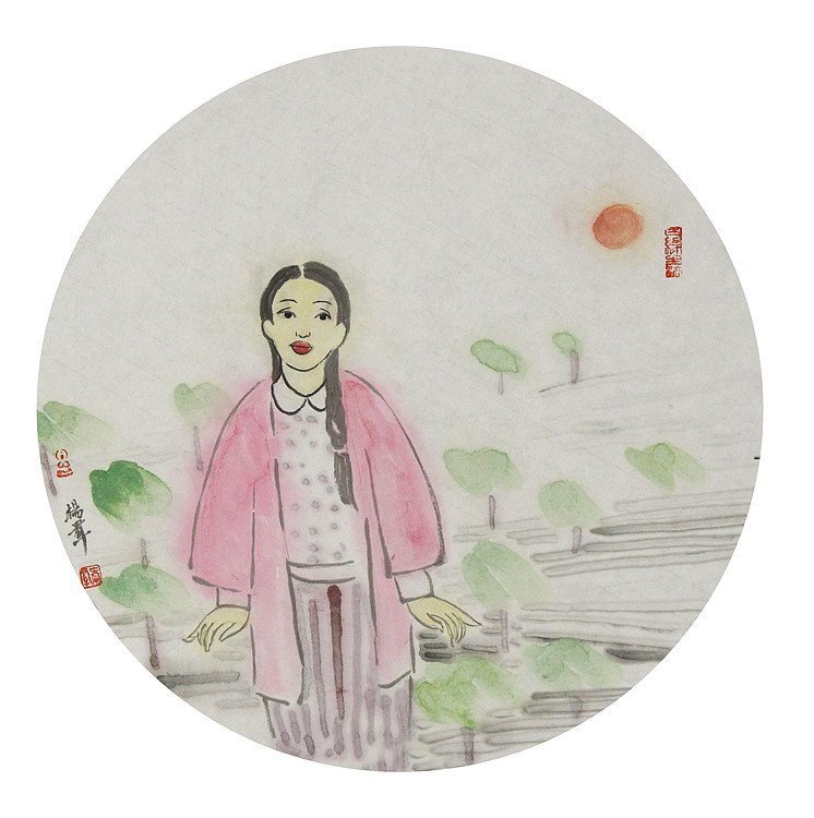 副教授，中国壁画学会会员，书画杂志秘书长 杨爱群