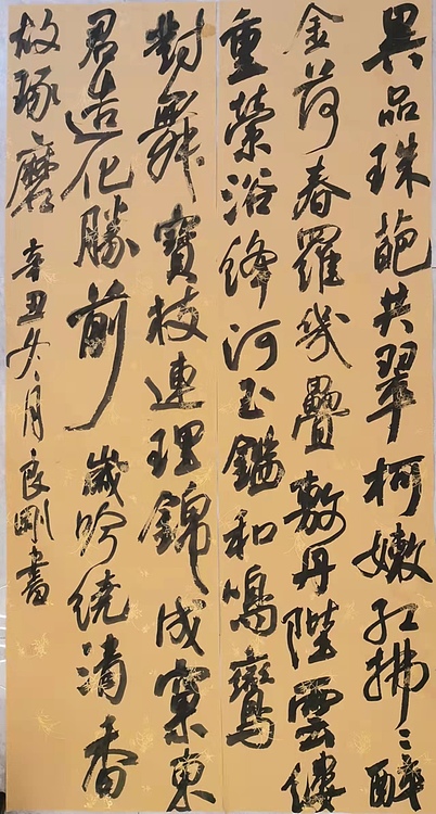 淮河居士 大字行草书