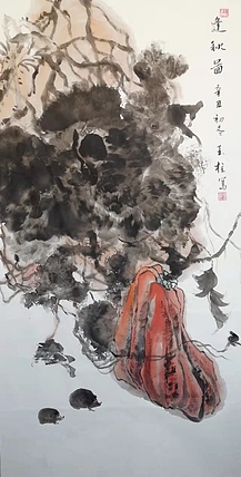 张玉柱 写意花鸟