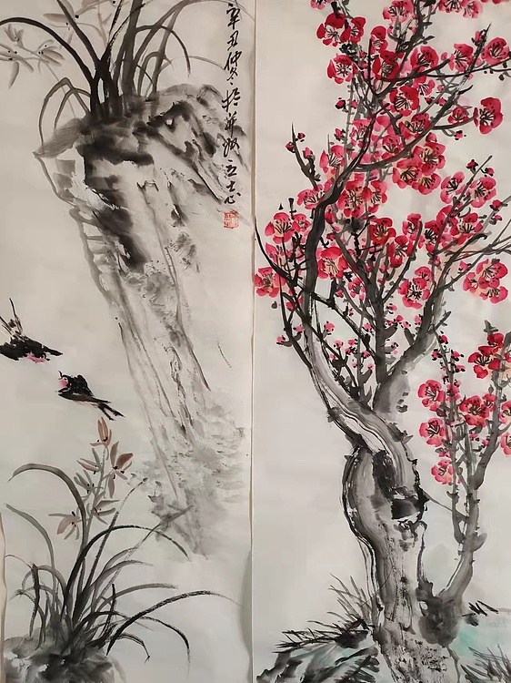 范立志 梅兰竹菊