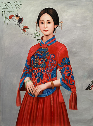 北京市燕京书画院名誉副院长，福建省油画艺术产业协会荣誉副会长 黄伟能 油画