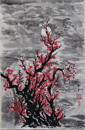 空靈 傲雪迎春