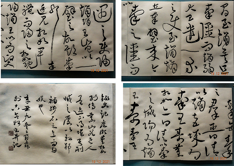 职业书画家 王冠霖 《廉颇蔺相如列传》 上下两册