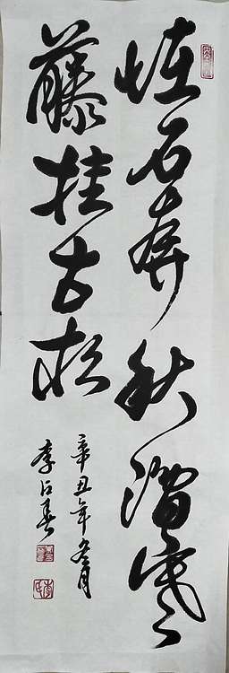 李占春 怪石奔秋涧