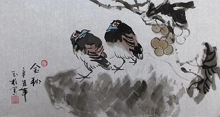 张玉柱 写意花鸟