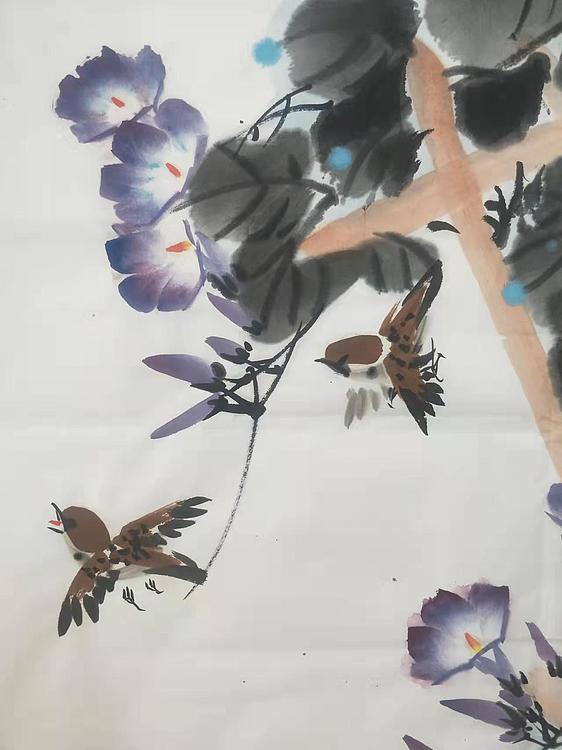 中国花鸟画研修院高研班 王建鑫 精品花鸟 