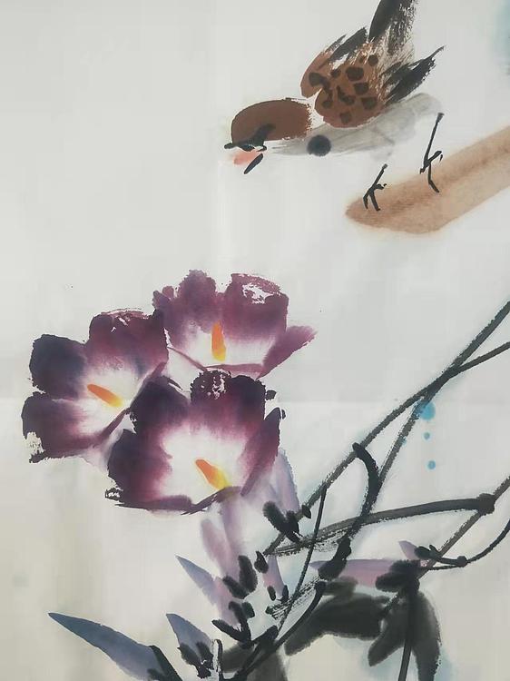 中国花鸟画研修院高研班 王建鑫 精品花鸟
