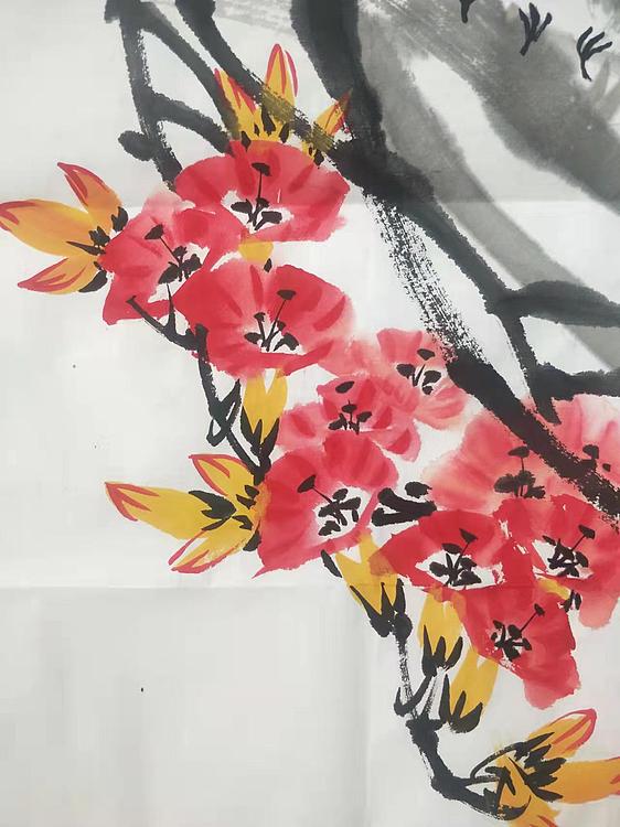 中国花鸟画研修院高研班 王建鑫 精品花鸟