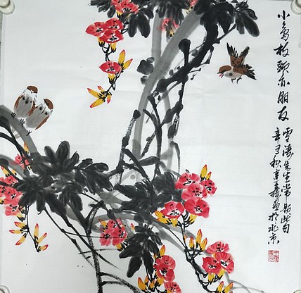 中国花鸟画研修院高研班 王建鑫 精品花鸟 