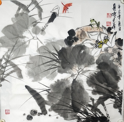 中国花鸟画研修院高研班 王建鑫 精品花鸟 