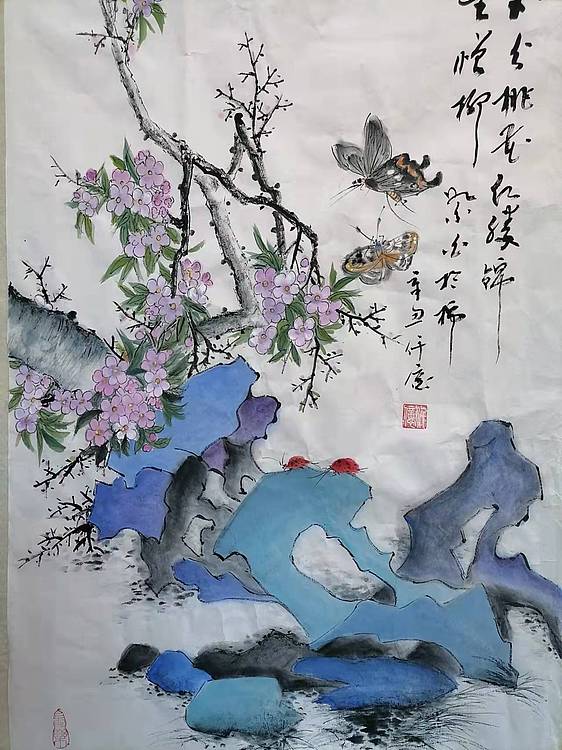 仟亿 不分桃花红胜锦