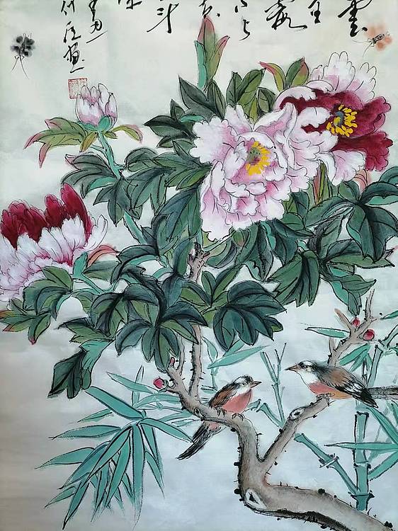仟亿 牡丹富贵花