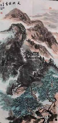 著名画家  贾恩磊