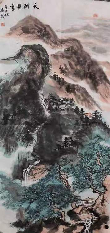 著名画家  贾恩磊
