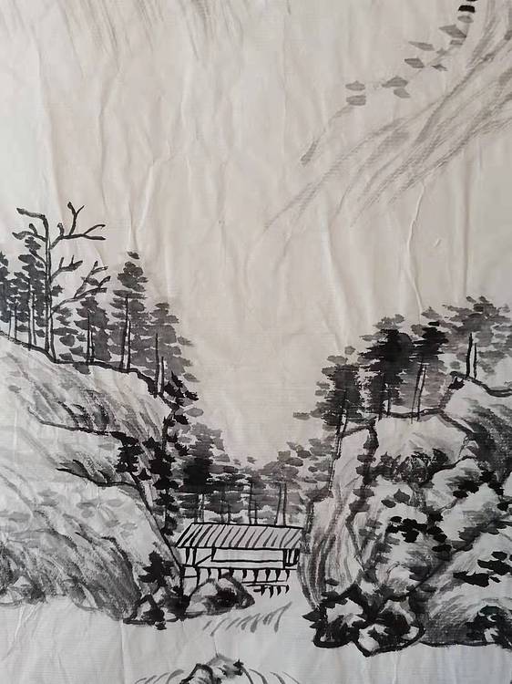 中国艺术研究院 硕士  周心宇 仿古山水